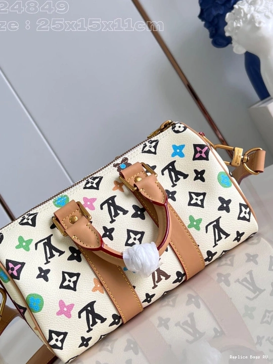 Cheap VUITTON BANDOULIÈRE KEEPALL 25 LOUIS 0819